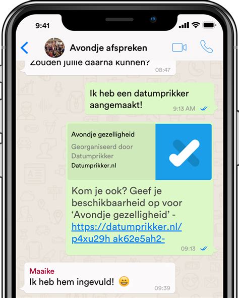 hoe datumprikker in whatsapp|Hoe kan je een datumprikker via WhatsApp maken